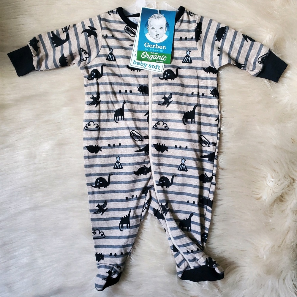 NWT Gerber Sleep N' Play Footie One Piece
